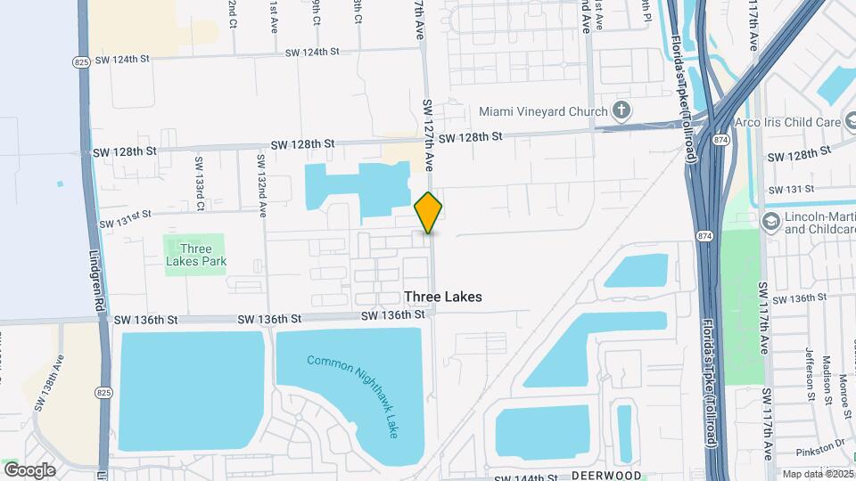 13261 SW 127th Ct Map and Location Details