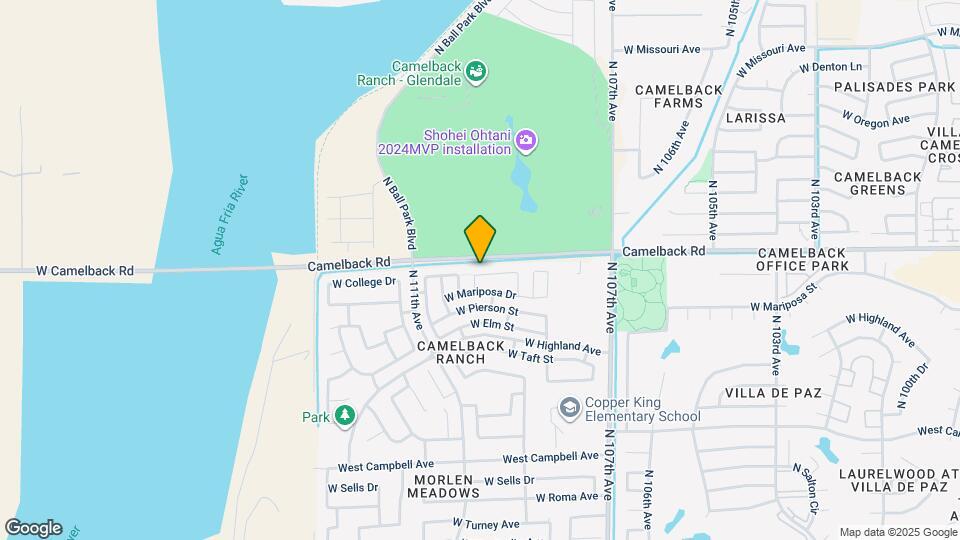 10946 W College Dr Mapa y Detalles de la Ubicación