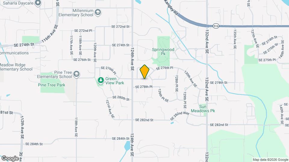 12519 SE 277th Pl Map and Location Details