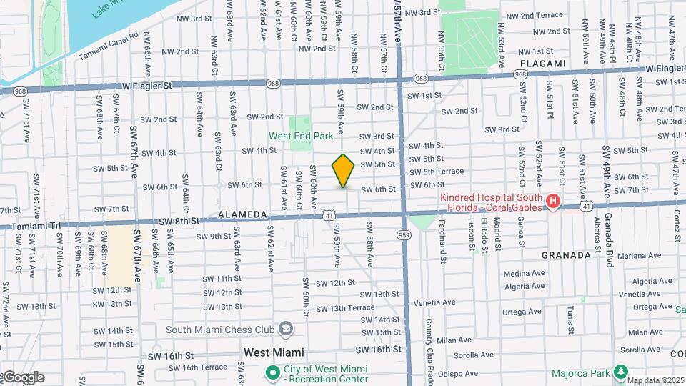 5900 SW 6th St Map and Location Details