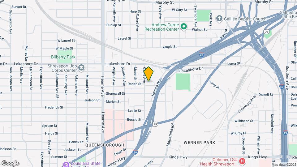 2230 Darien St Map and Location Details