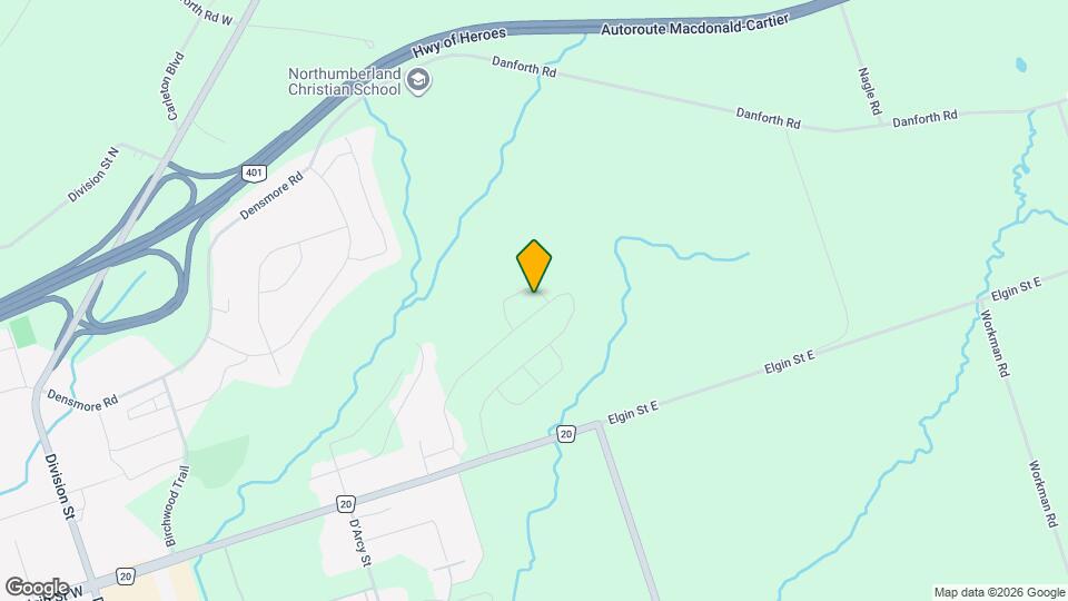 532 Hornbeck St. Map and Location Details