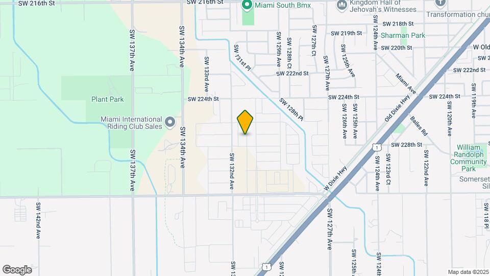 22718 SW 131st Ave Map and Location Details