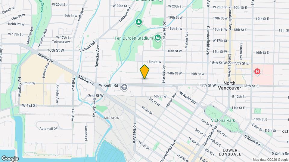 462 W Keith Rd, Unit SI ID1536498P Map and Location Details