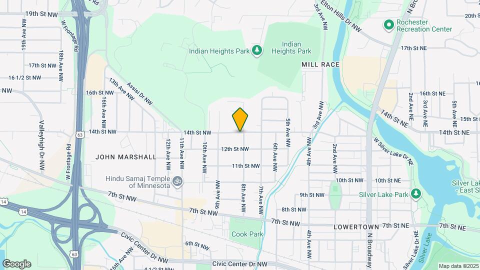1225 8th Ave NW, Unit 1 Mapa y Detalles de la Ubicación