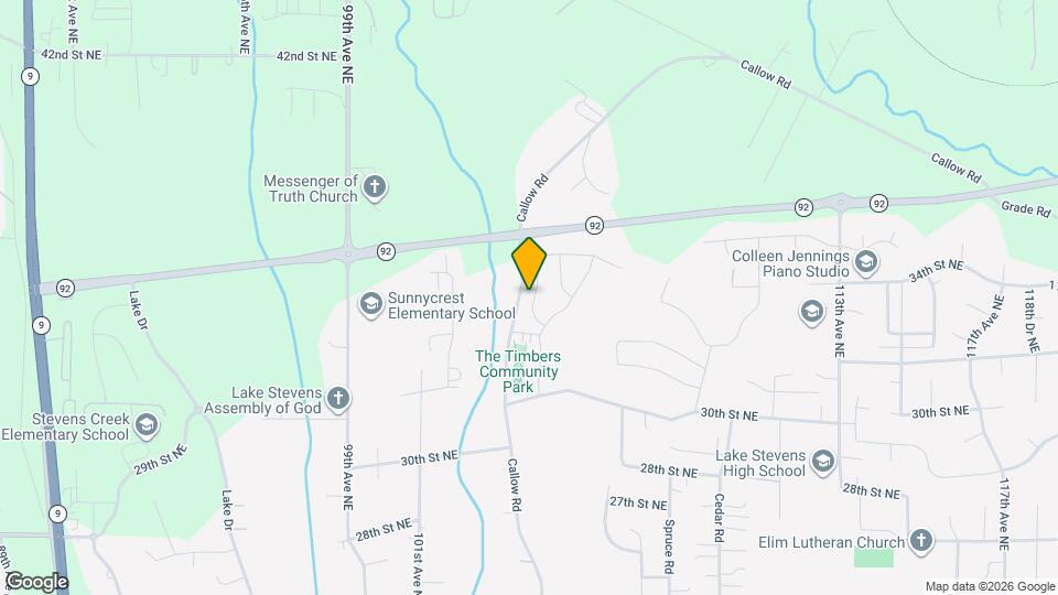 3318 103rd Dr NE Map and Location Details