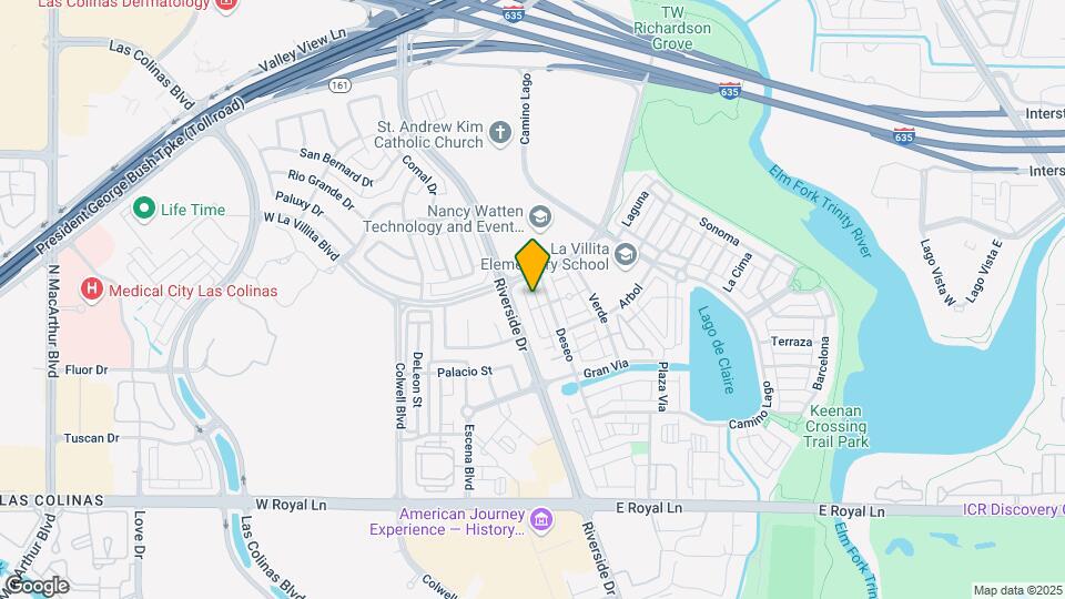 6912 Oeste Dr Map and Location Details