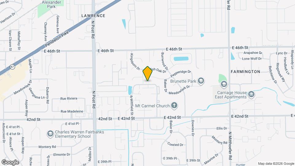 9410 Meadowlark Dr Map and Location Details