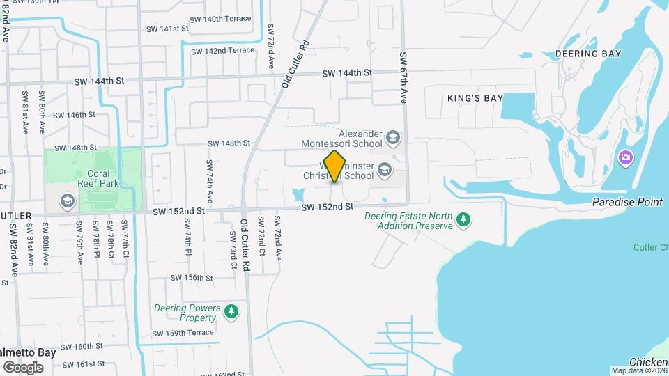 15101 SW 69th Ct Map and Location Details