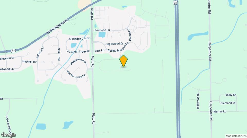 6579 Foothill Dr Map and Location Details