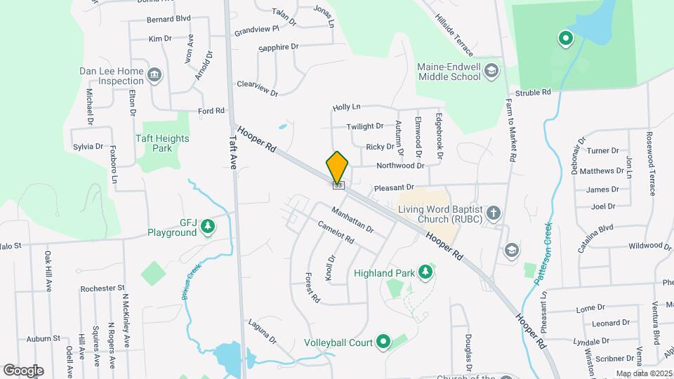 907 Hooper Rd Map and Location Details