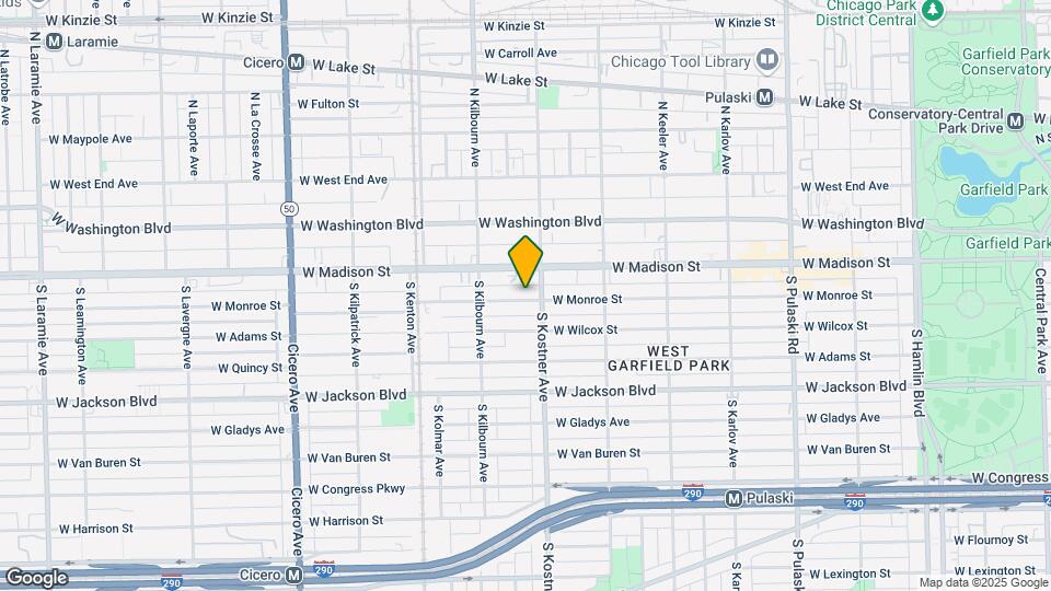 4412 W Monroe St Mapa y Detalles de la Ubicación