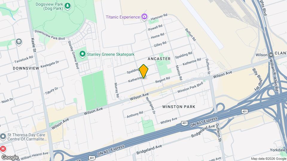 25 Garratt Blvd Map and Location Details