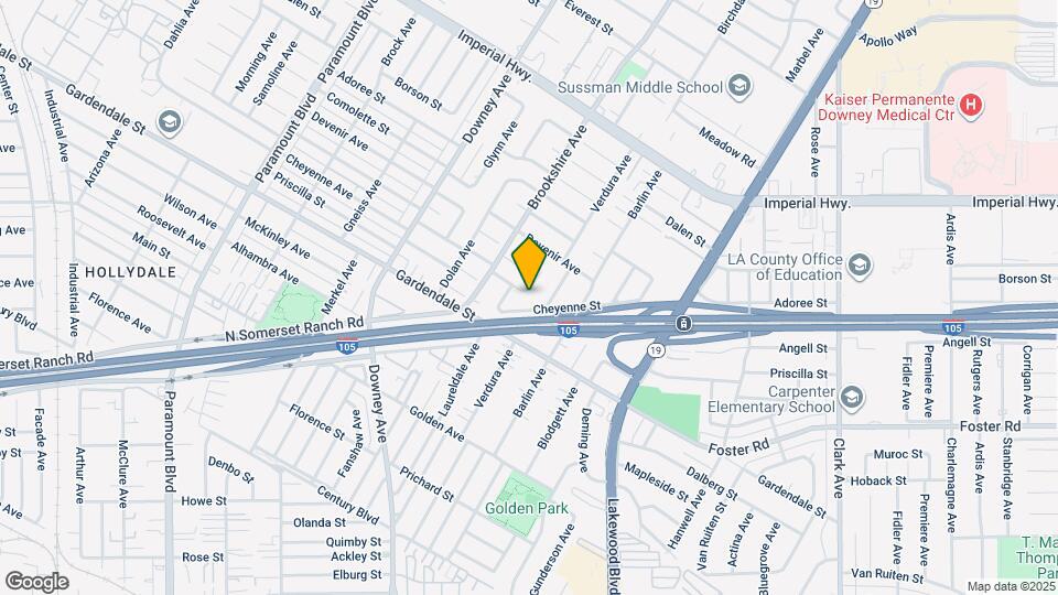 8544 Puritan St Map and Location Details