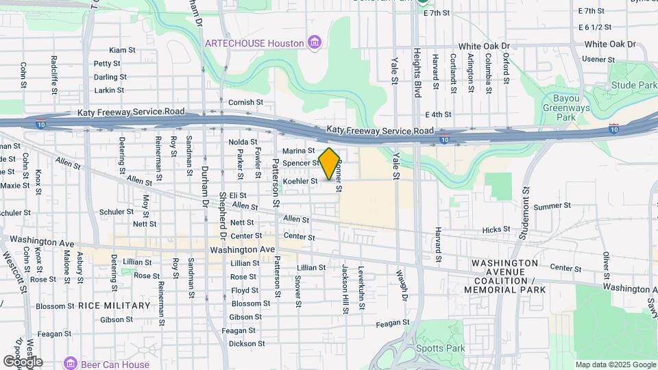 4205 Koehler St Map and Location Details