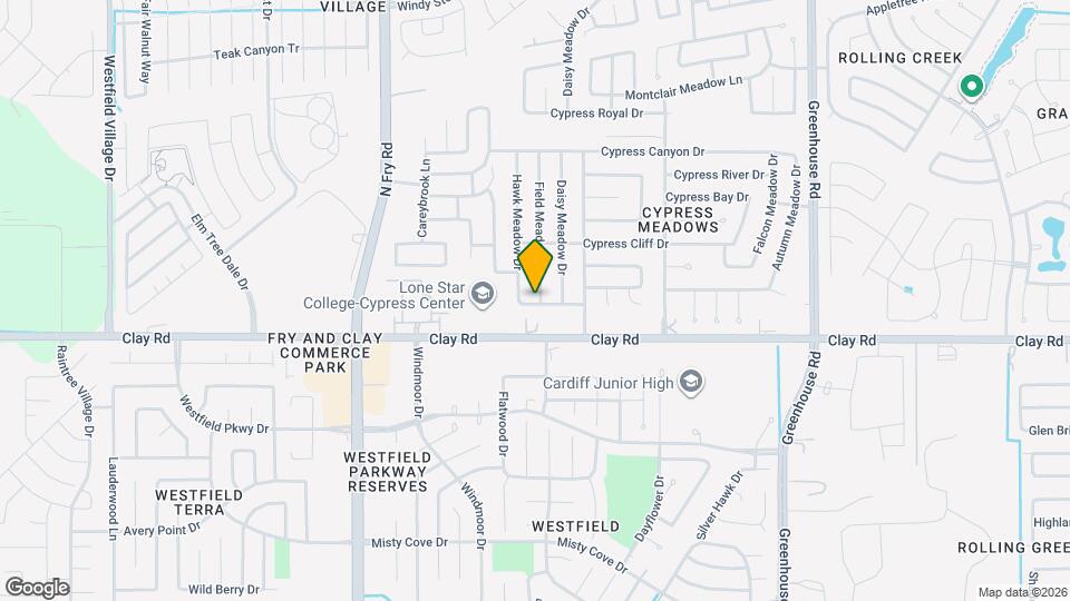 4203 Field Meadow Dr Map and Location Details