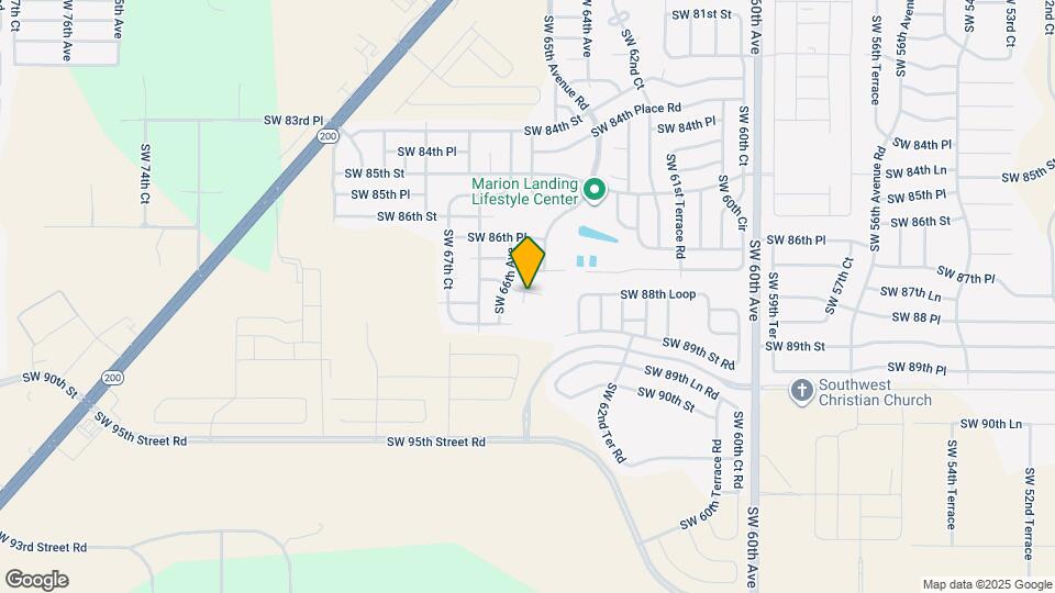 6530 SW 87th Pl Rd Map and Location Details
