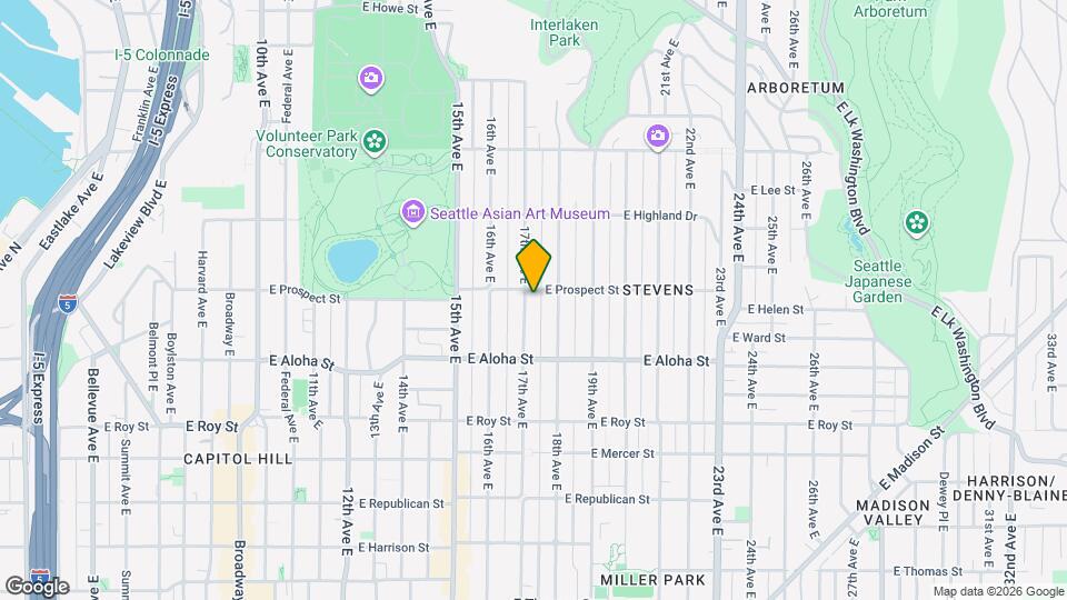 950 17th Ave E Map and Location Details