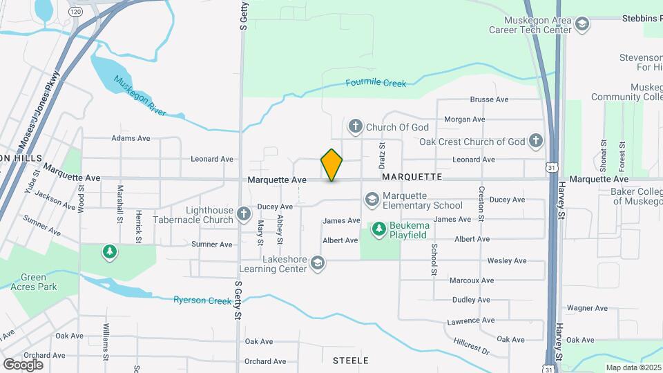 1023 Marquette Ave Map and Location Details