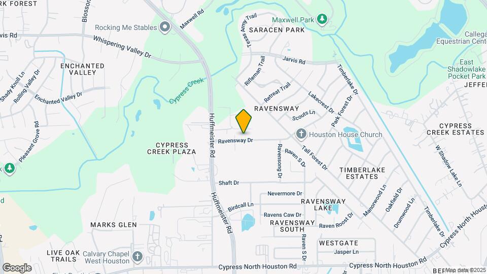 13414 Ravensway Dr Map and Location Details