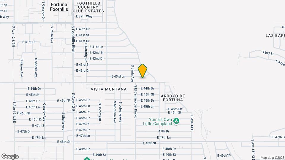 13570 E 44th St Mapa y Detalles de la Ubicación