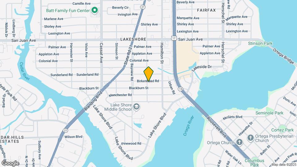 4554 Birkenhead Rd Map and Location Details