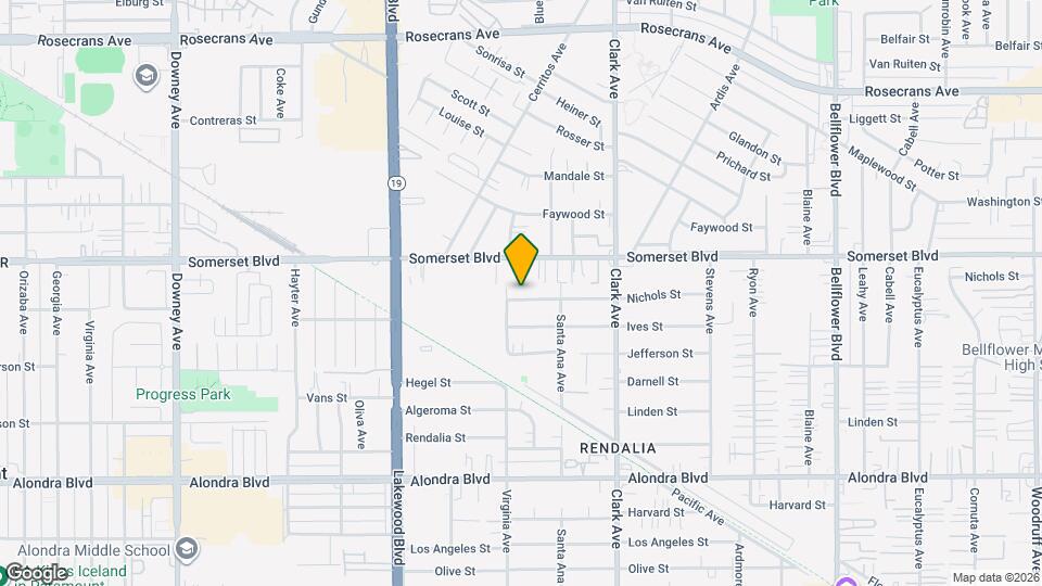 9215 Nichols St Map and Location Details