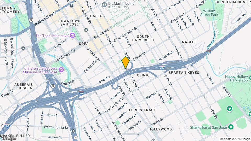 635 S 3rd St Mapa y Detalles de la Ubicación