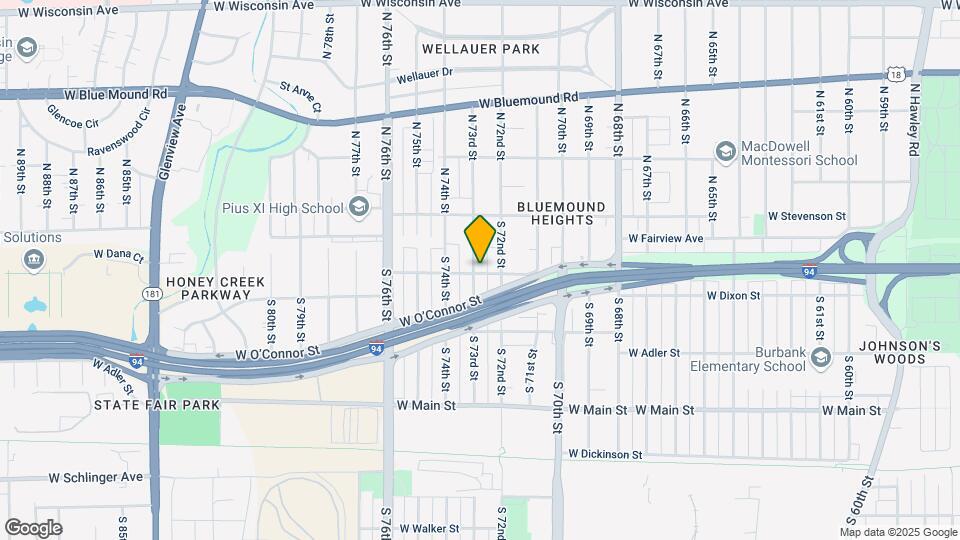150 S 73rd St, Unit 1 Map and Location Details