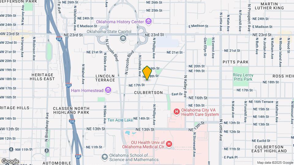 719 NE 17th St Map and Location Details