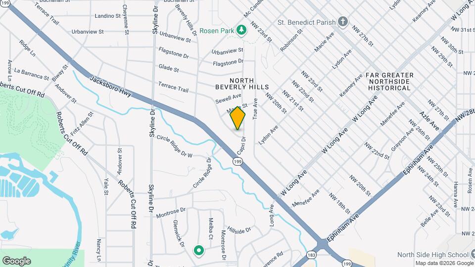 4808 Terrace Trail Map and Location Details