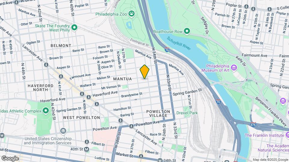 3513 Mt Vernon St Map and Location Details
