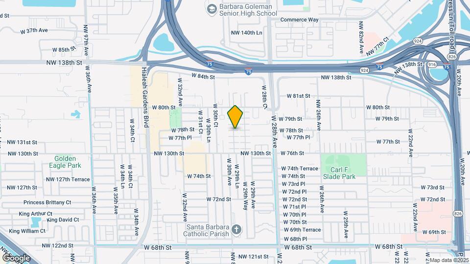 7787 W 29th Ln Map and Location Details