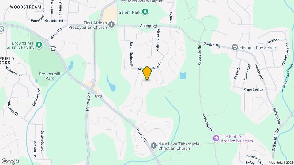 3741 Salem Meadows Dr Map and Location Details