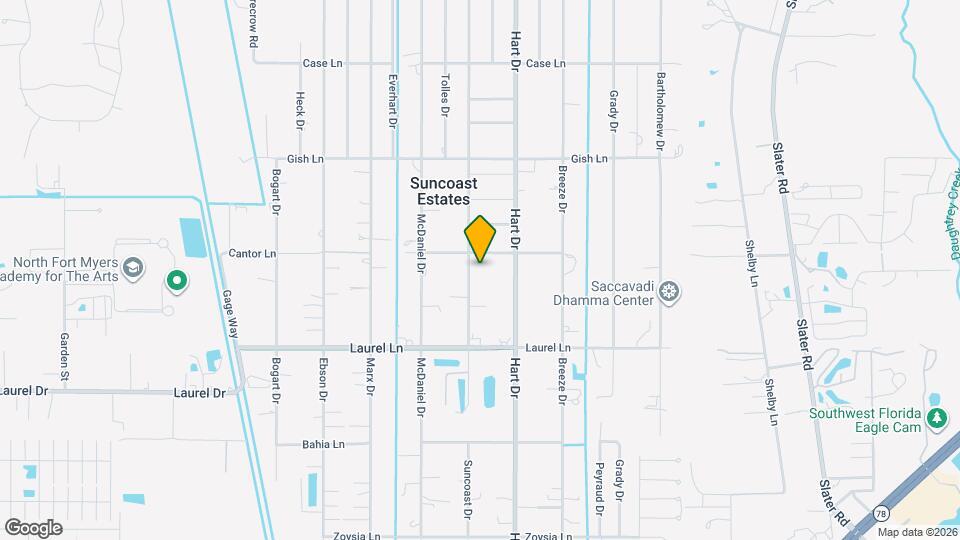 7897 Suncoast Dr Map and Location Details