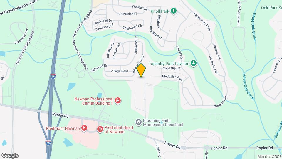 124 Village Pl Map and Location Details