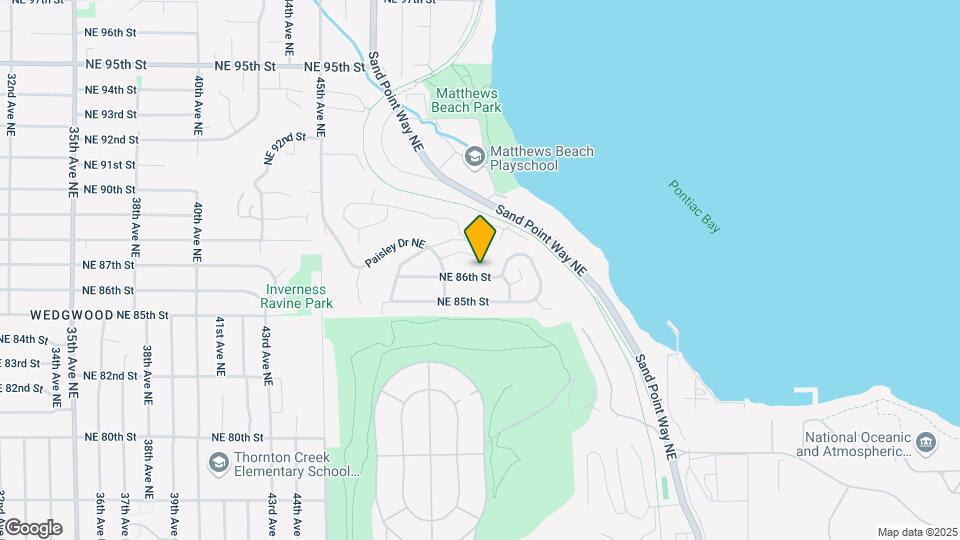 4930 NE 86th St Map and Location Details