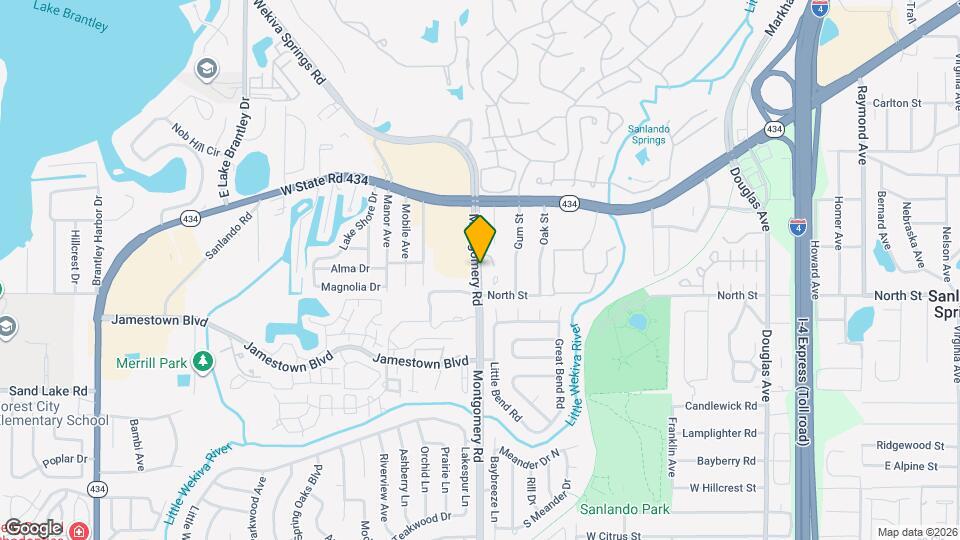 Weekiva Woods Apartments Map and Location Details
