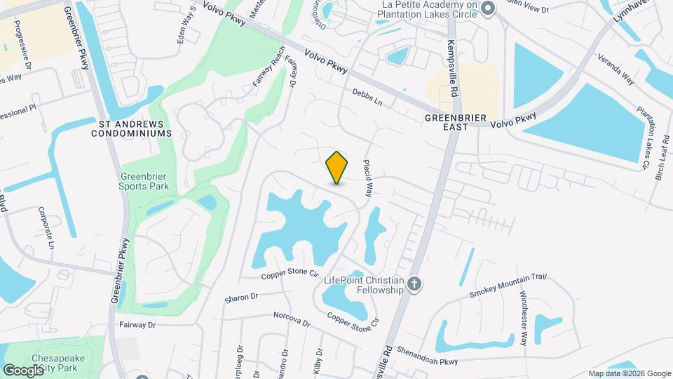 1032 Copper Stone Cir Map and Location Details