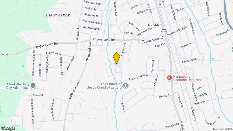 602 Doby St Map and Location Details