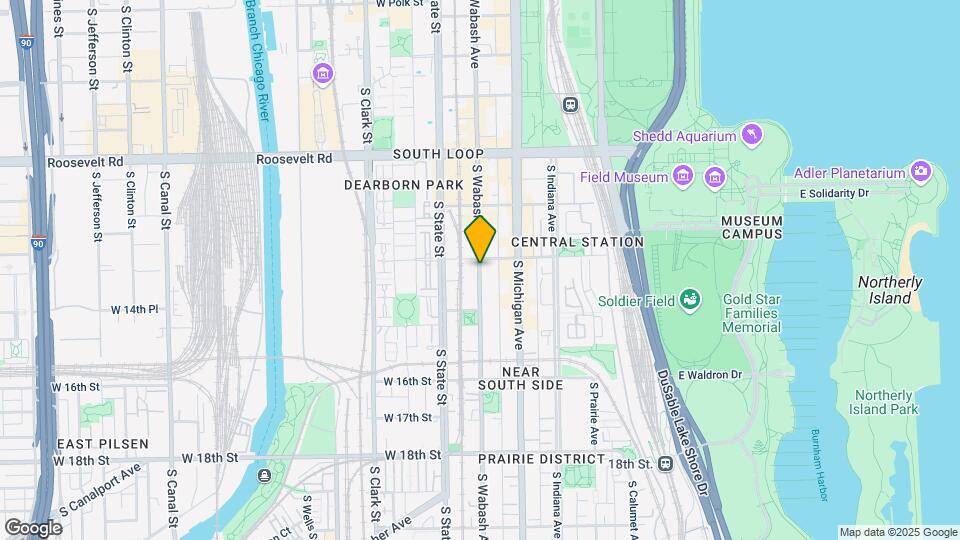 1403 S Wabash Ave Mapa y Detalles de la Ubicación