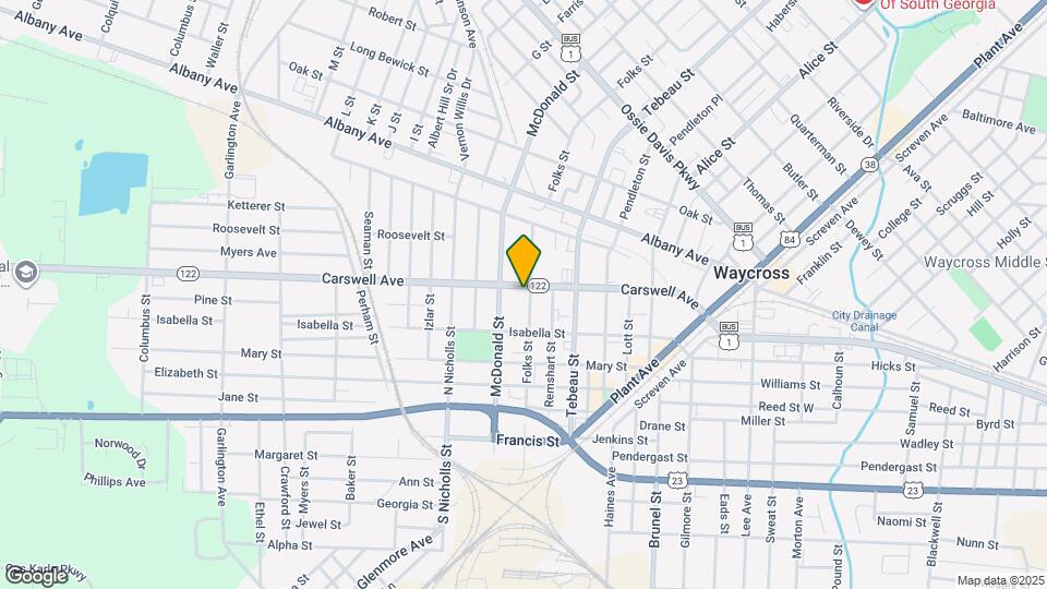 521 Folks St Map and Location Details