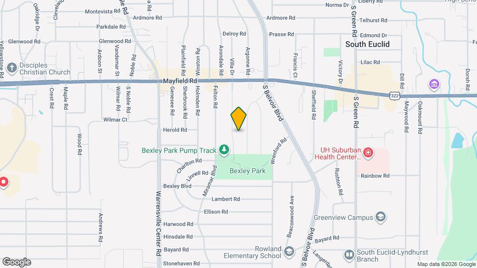 1563 Maplegrove Rd Map and Location Details