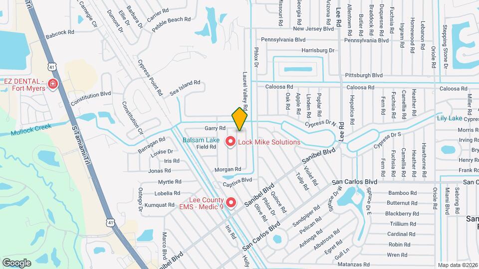 18125 Hilda Dr Map and Location Details