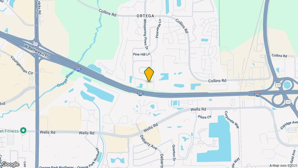8781 Whispering Pines Dr Map and Location Details
