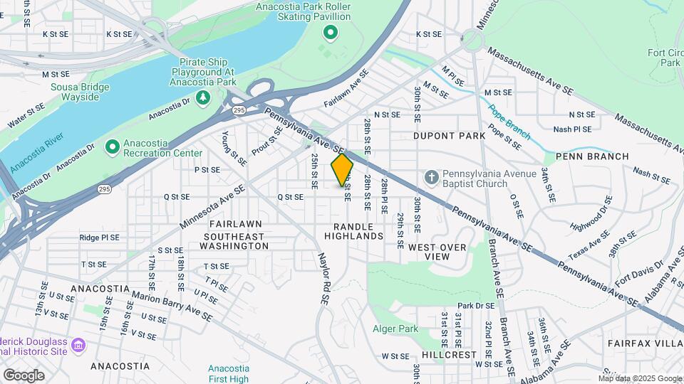 2650 Q St SE Mapa y Detalles de la Ubicación