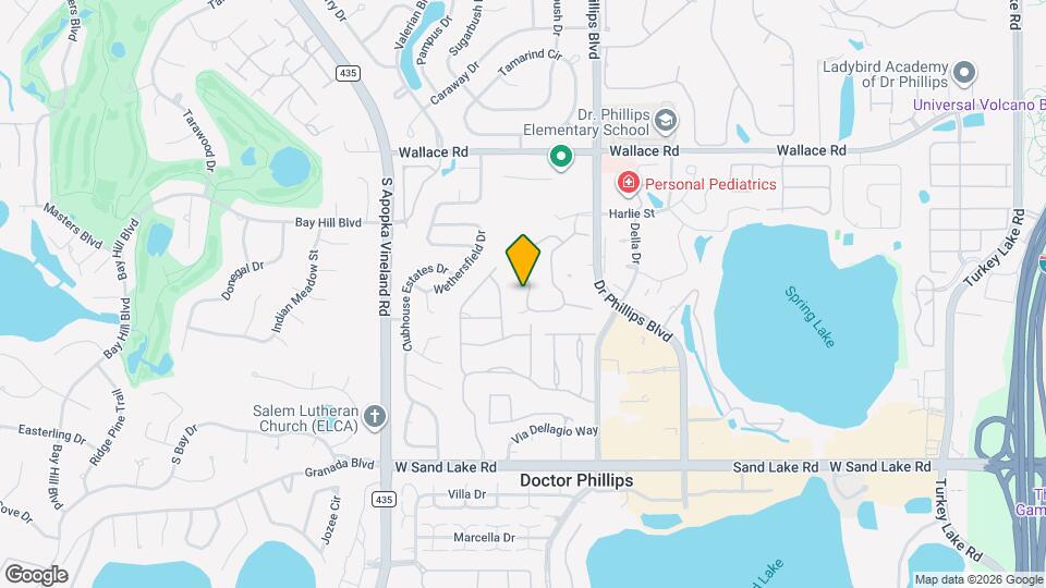 7723 Sugar Bend Dr, Unit Sanctuary At Bay Hil Map and Location Details