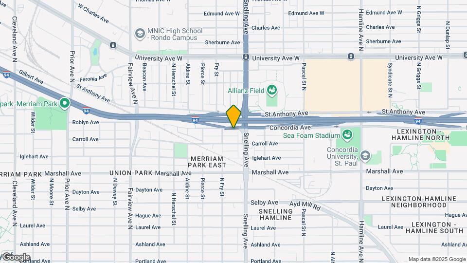 1606 Concordia Ave Map and Location Details