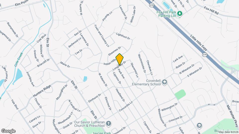 802 Longview Dr Map and Location Details