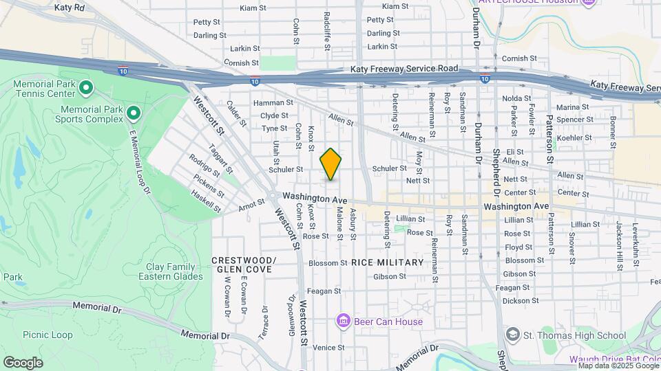 1202 Birdsall St Map and Location Details